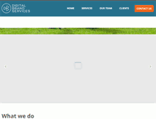 Tablet Screenshot of digitalbrandservices.com